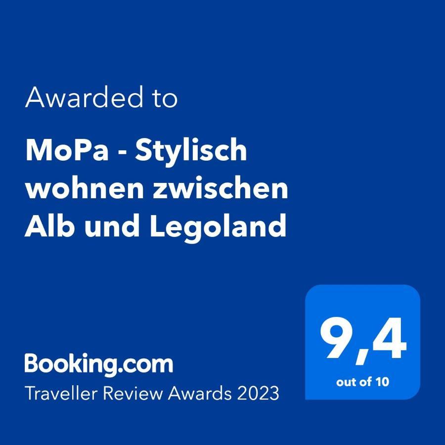 Villa MoPa - Stylisch wohnen zwischen Alb und Legoland Leipheim Exterior foto
